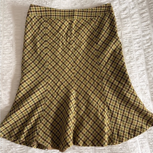 Retro Stylish Houndstooth Skirt - Multicolor - Picture 1 of 7